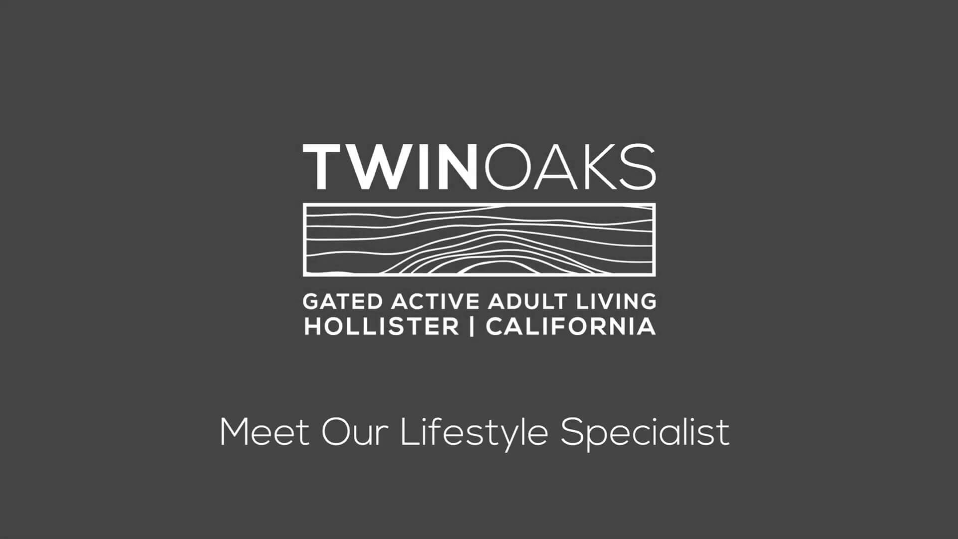 Video: Twin Oaks Gated Active Adult Living - Meet Our Lifestyle Specialist