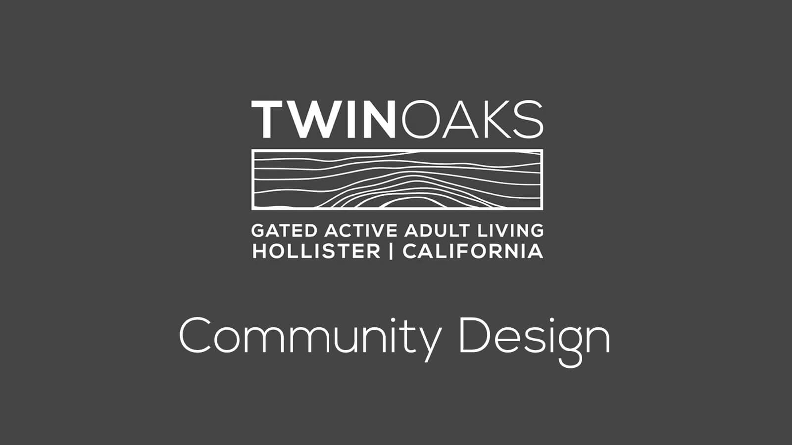 Video: Twin Oaks gated active adult living - Community Design